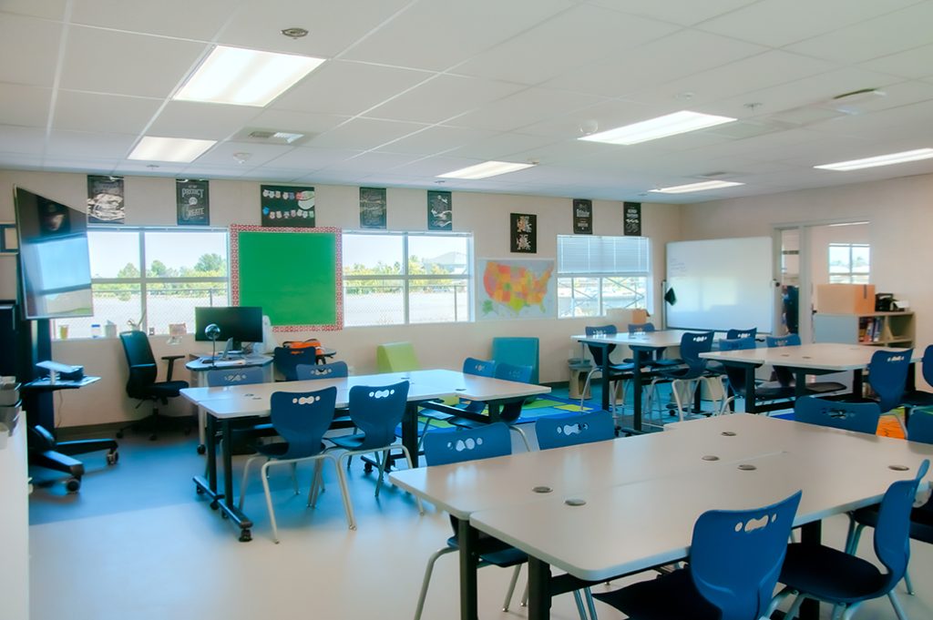 Spring Lake Elementary Classroom Building Landmark Construction